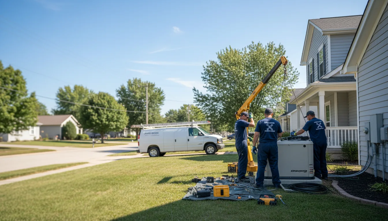 Generator Installation in Keenes, IL near me